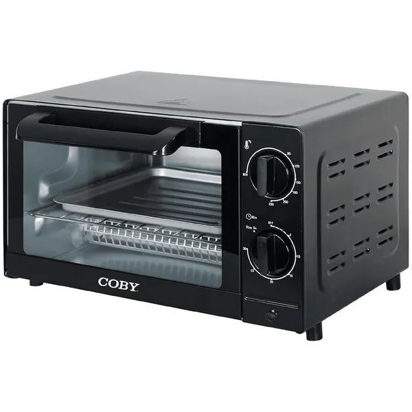 Horno Tostador Eléctrico Coby 9L 150°F Y 450°F